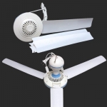 Quạt trần 3 cánh mini 